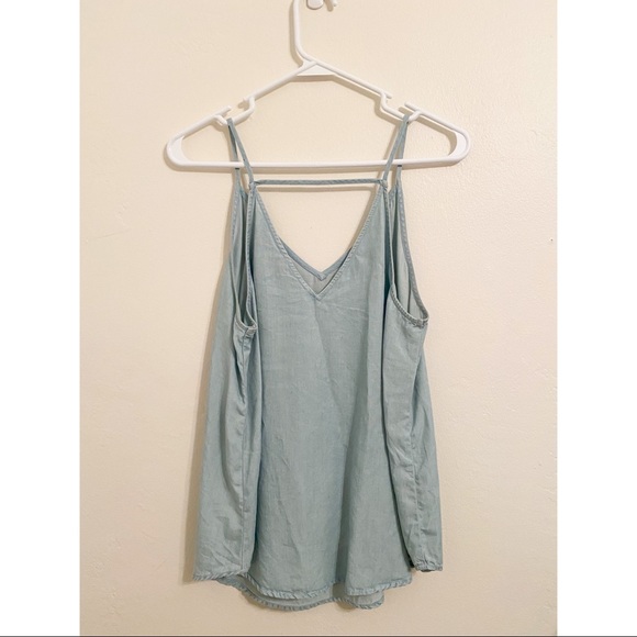 LOFT Denim Tank Top - Picture 2 of 3
